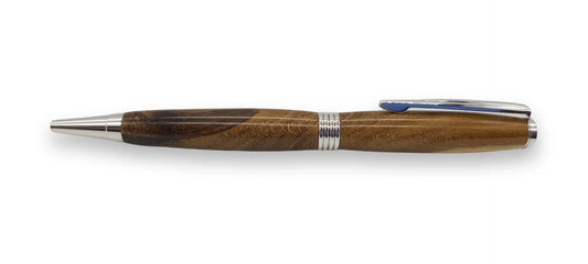 Laburnum rootball ballpoint pen - Silver DevonPens