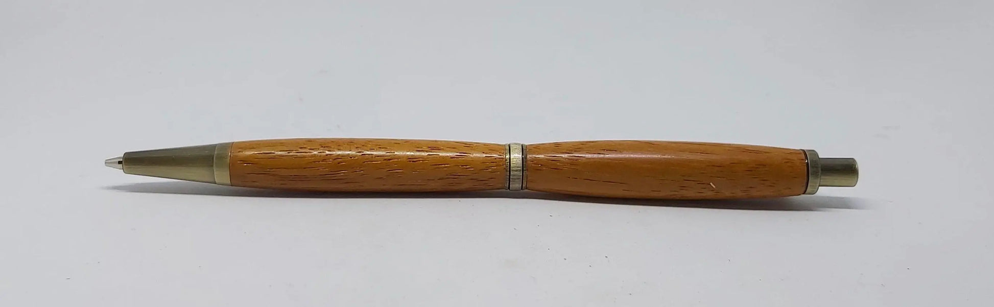 Pencil handmade in Iroko wood from Phoenix Wharf, Plymouth. DevonPens