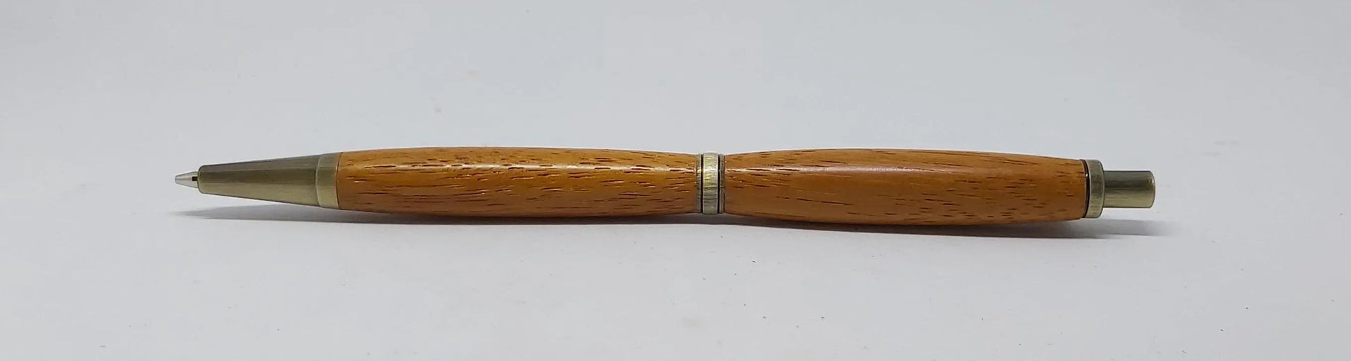 Pencil handmade in Iroko wood from Phoenix Wharf, Plymouth. DevonPens