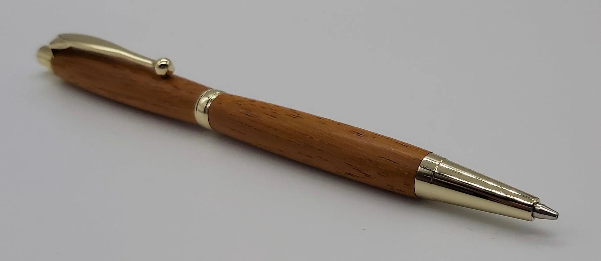 Pencil handmade in Iroko wood from Phoenix Wharf, Plymouth. DevonPens