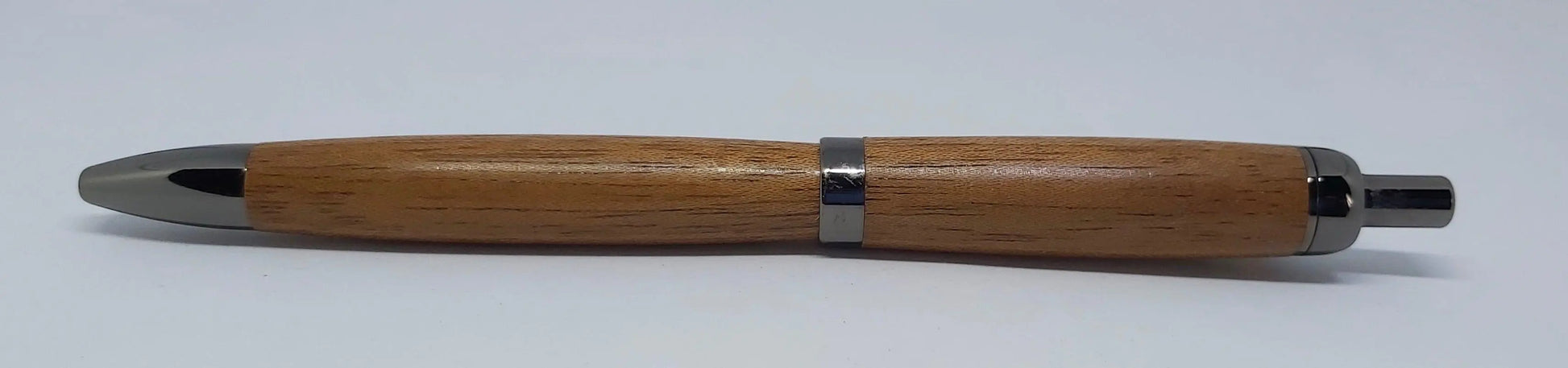 Railway gift - Ballpoint click pen in African Mahogany from W2180 a 1950 Railway Coach DevonPens