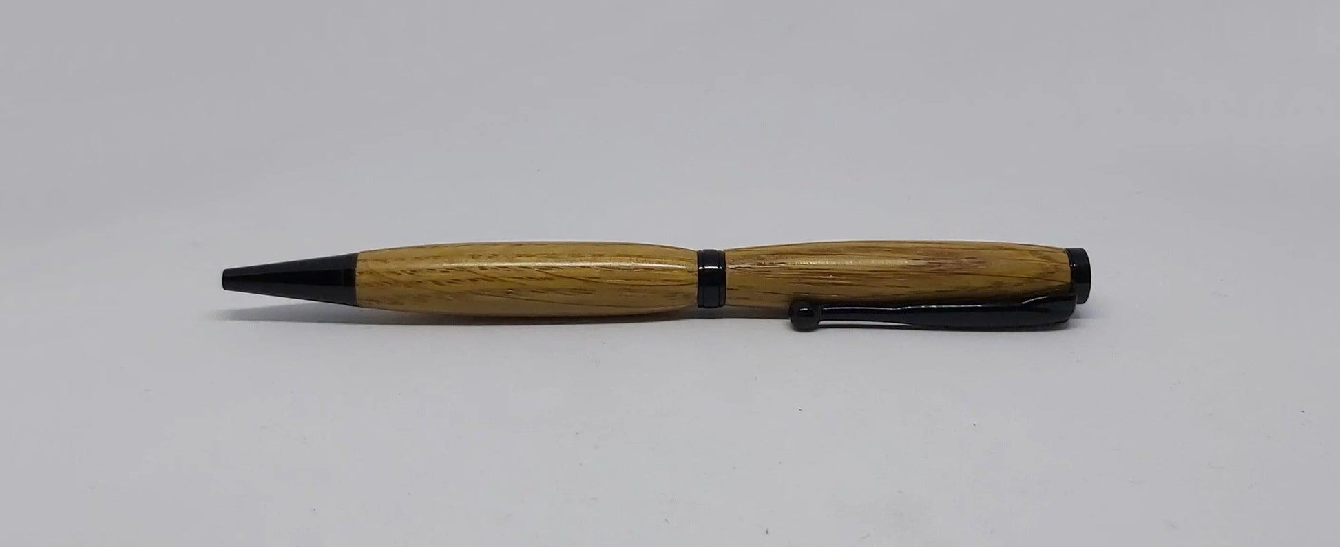 Railway pen- Ballpoint twist pen in Oak taken from GWR 169 rail carriage DevonPens