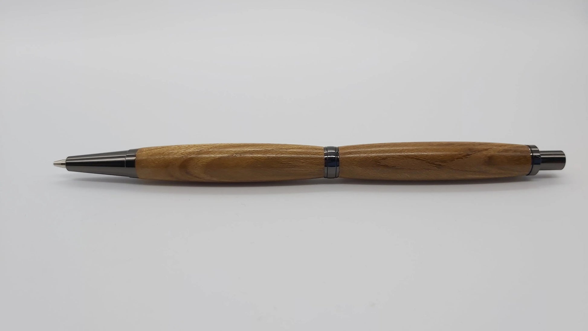 Rollerball and pencil set in Dartmoor Laburnum. DevonPens