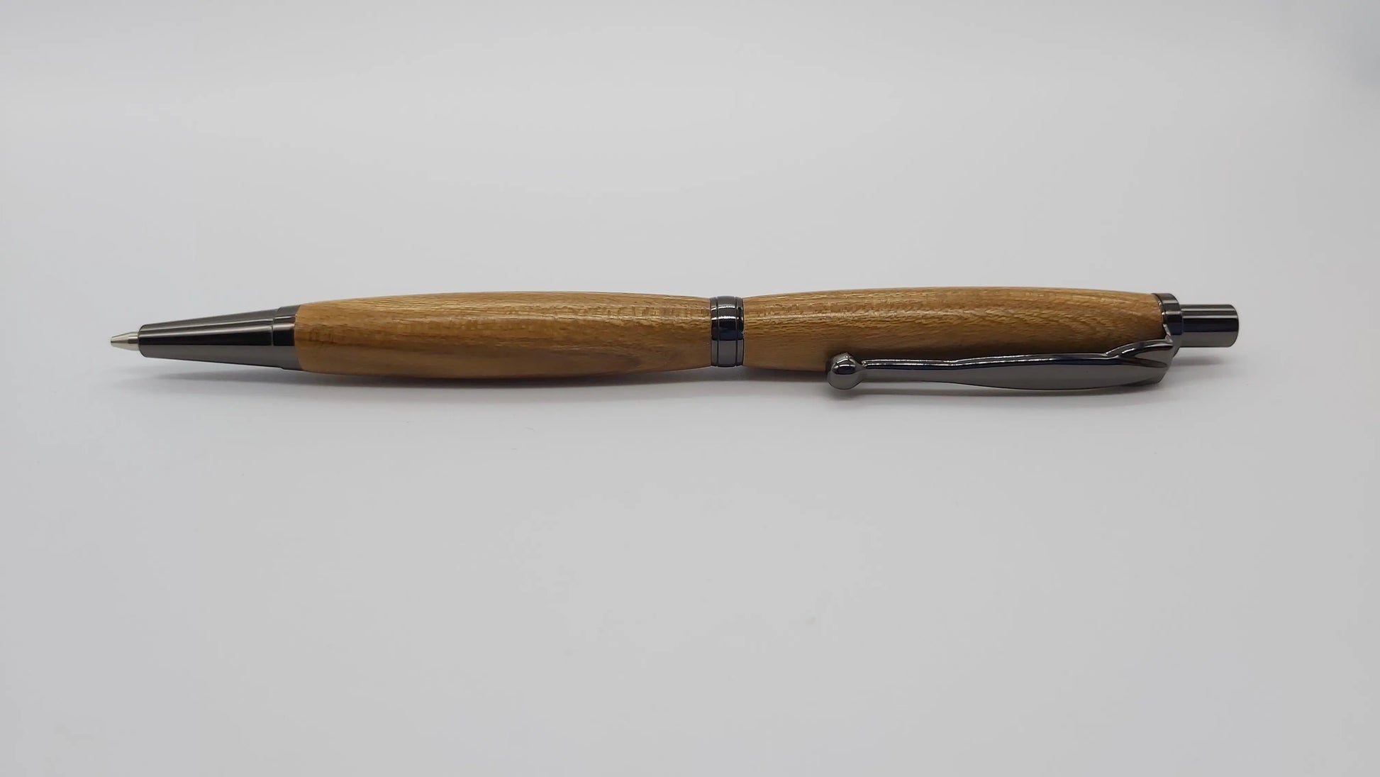 Rollerball and pencil set in Dartmoor Laburnum. DevonPens