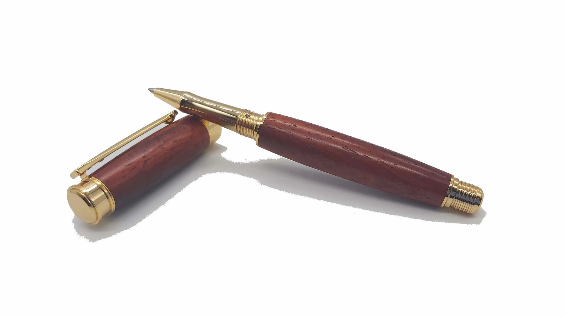 Rollerball pen handmade in Central American Cocobolo wood DevonPens