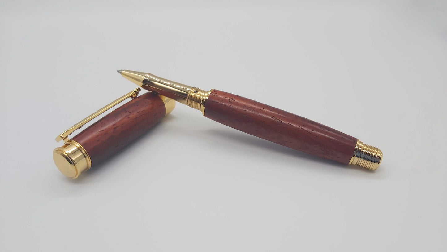 Rollerball pen handmade in Central American Cocobolo wood DevonPens