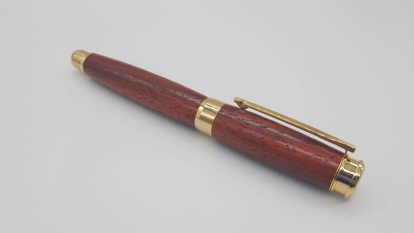 Rollerball pen handmade in Central American Cocobolo wood DevonPens