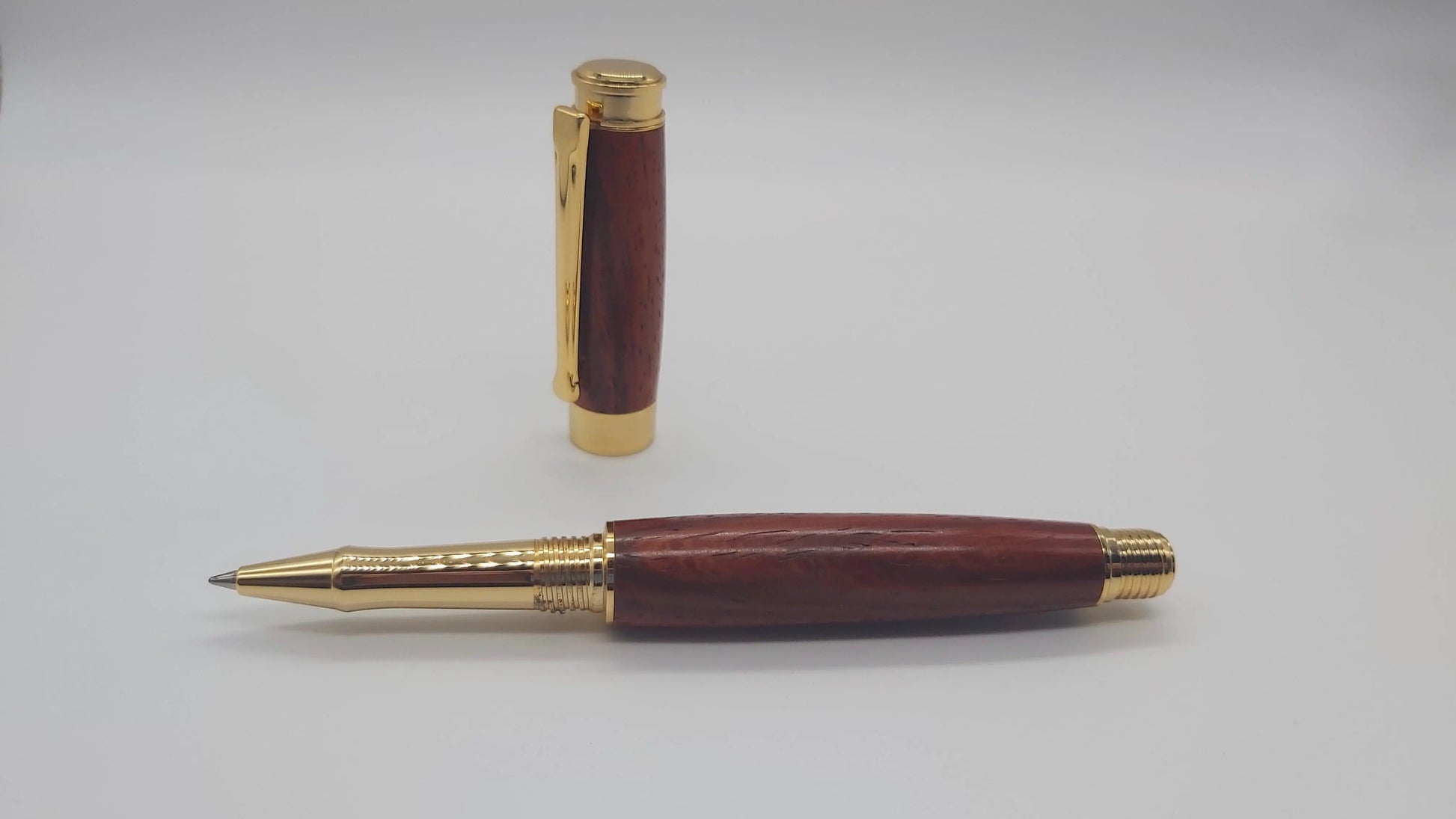 Rollerball pen handmade in Central American Cocobolo wood DevonPens