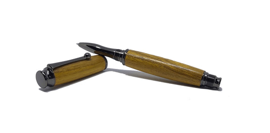 Rollerball pen in Mulberry from Saltram House Plymouth DevonPens