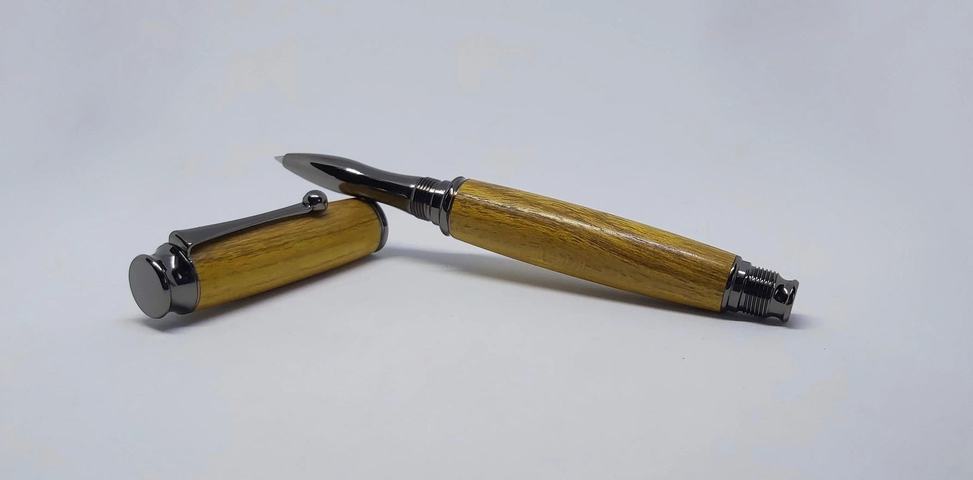 Rollerball pen in Mulberry from Saltram House Plymouth DevonPens