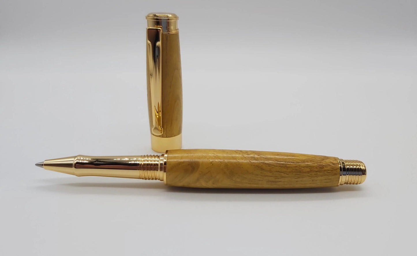 Rollerball pen in Mulberry from Saltram House Plymouth DevonPens