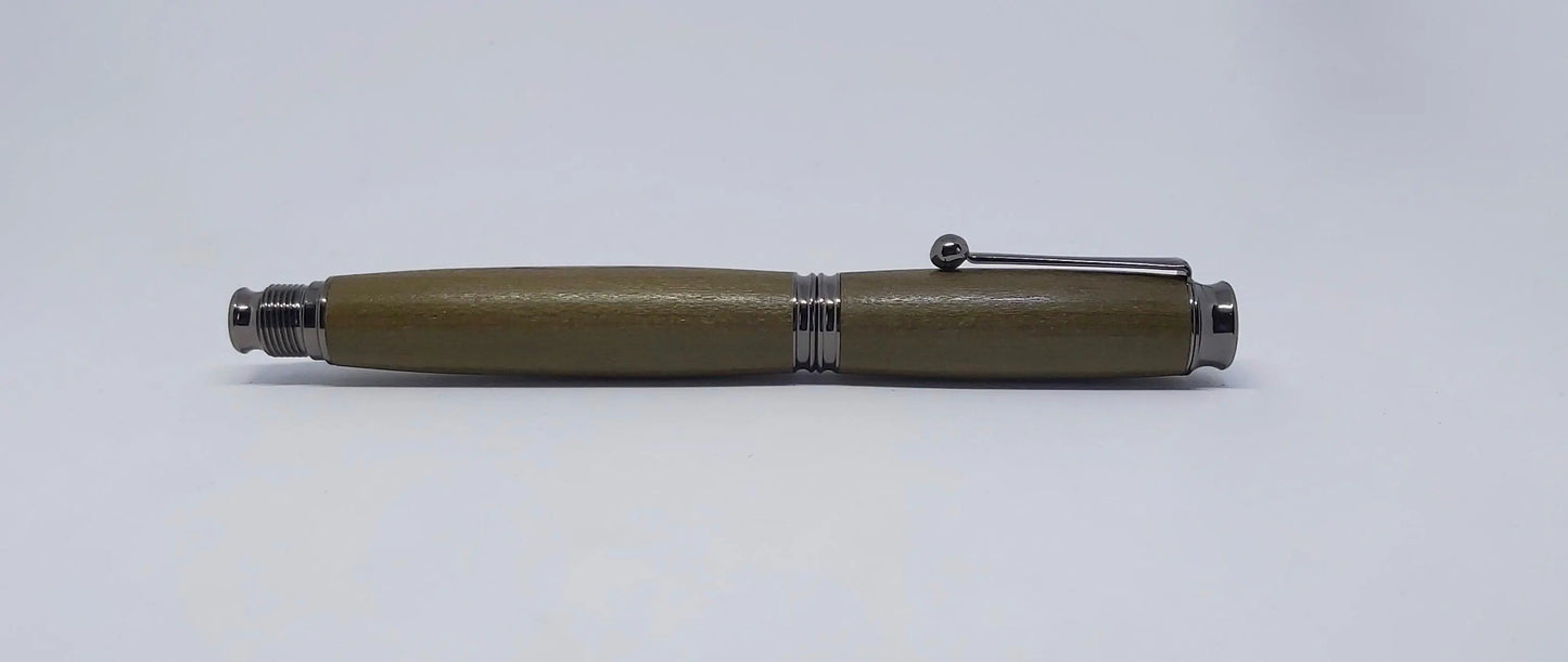 Rollerball pen in Tulip wood from Saltram House Plymouth DevonPens