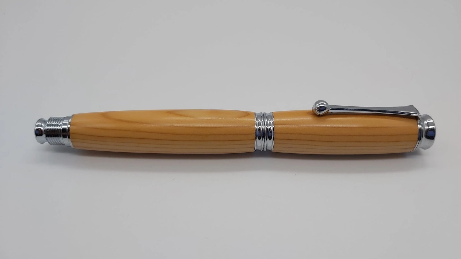 Rollerball pen in Yew from Max gate, former home of Thomas Hardy DevonPens