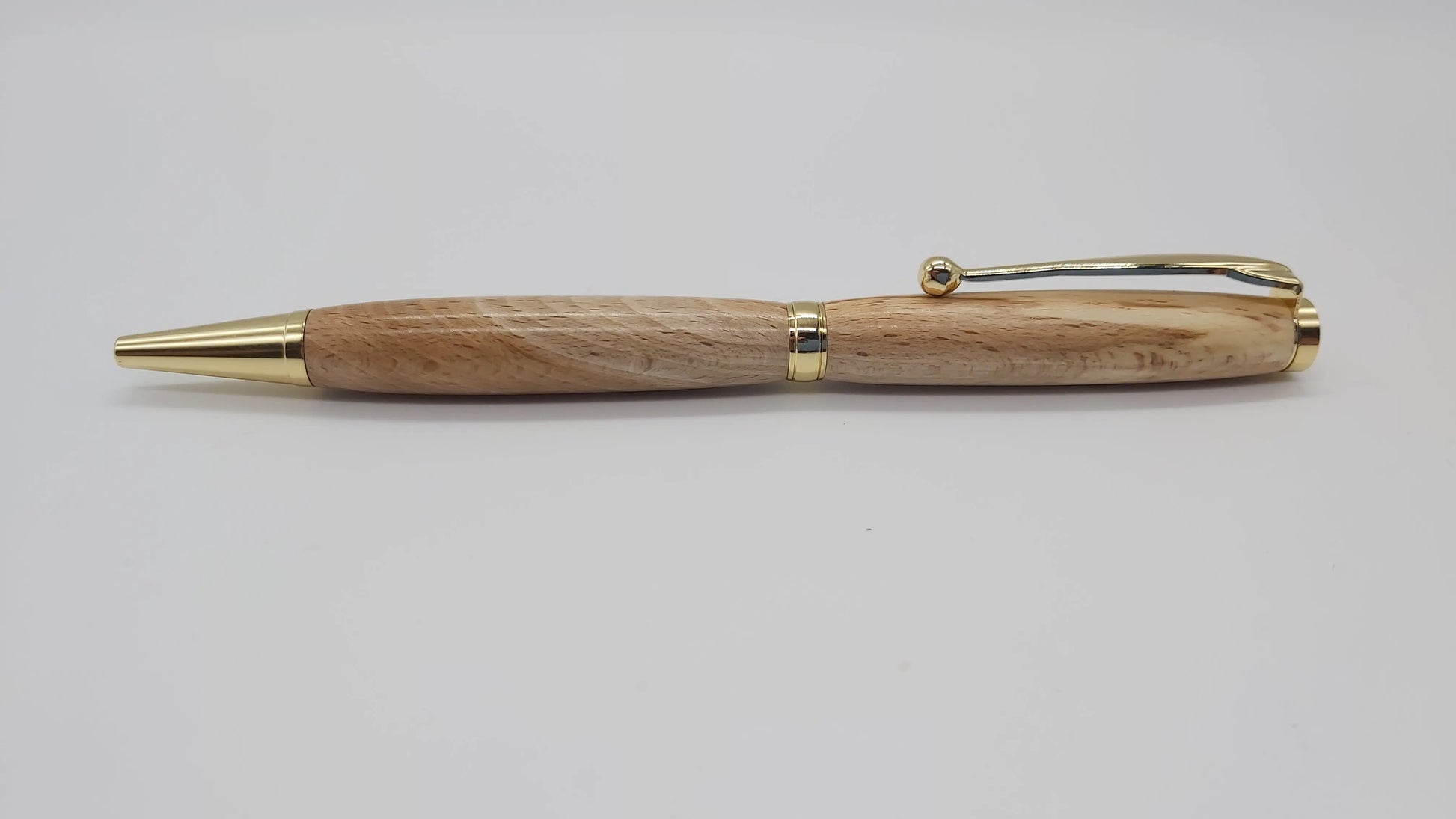 Saltram house-  Spalted Beech ballpoint pen DevonPens