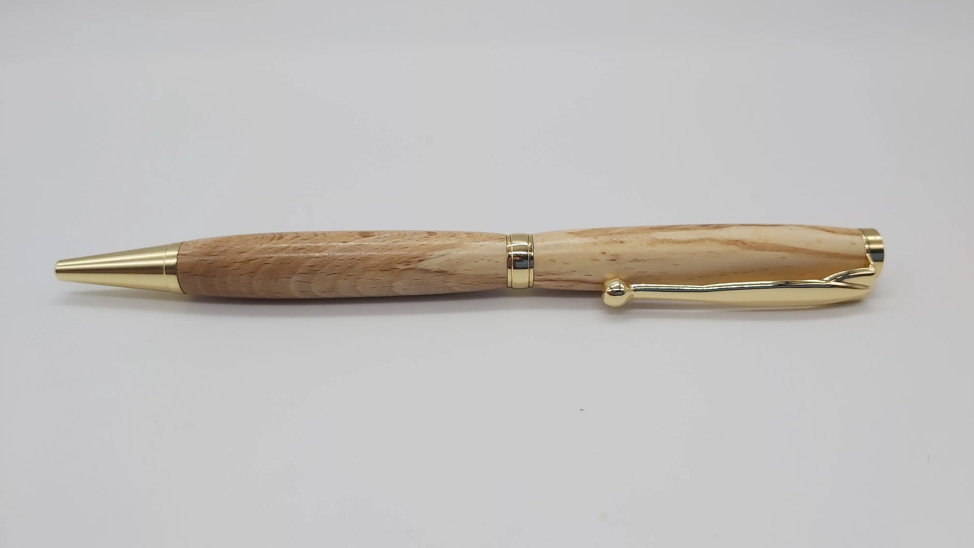 Saltram house-  Spalted Beech ballpoint pen DevonPens