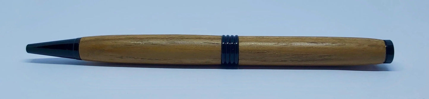 Shipwreck Teak ballpoint pen - WW1 wreck SS Pegu sunk in 1917 DevonPens