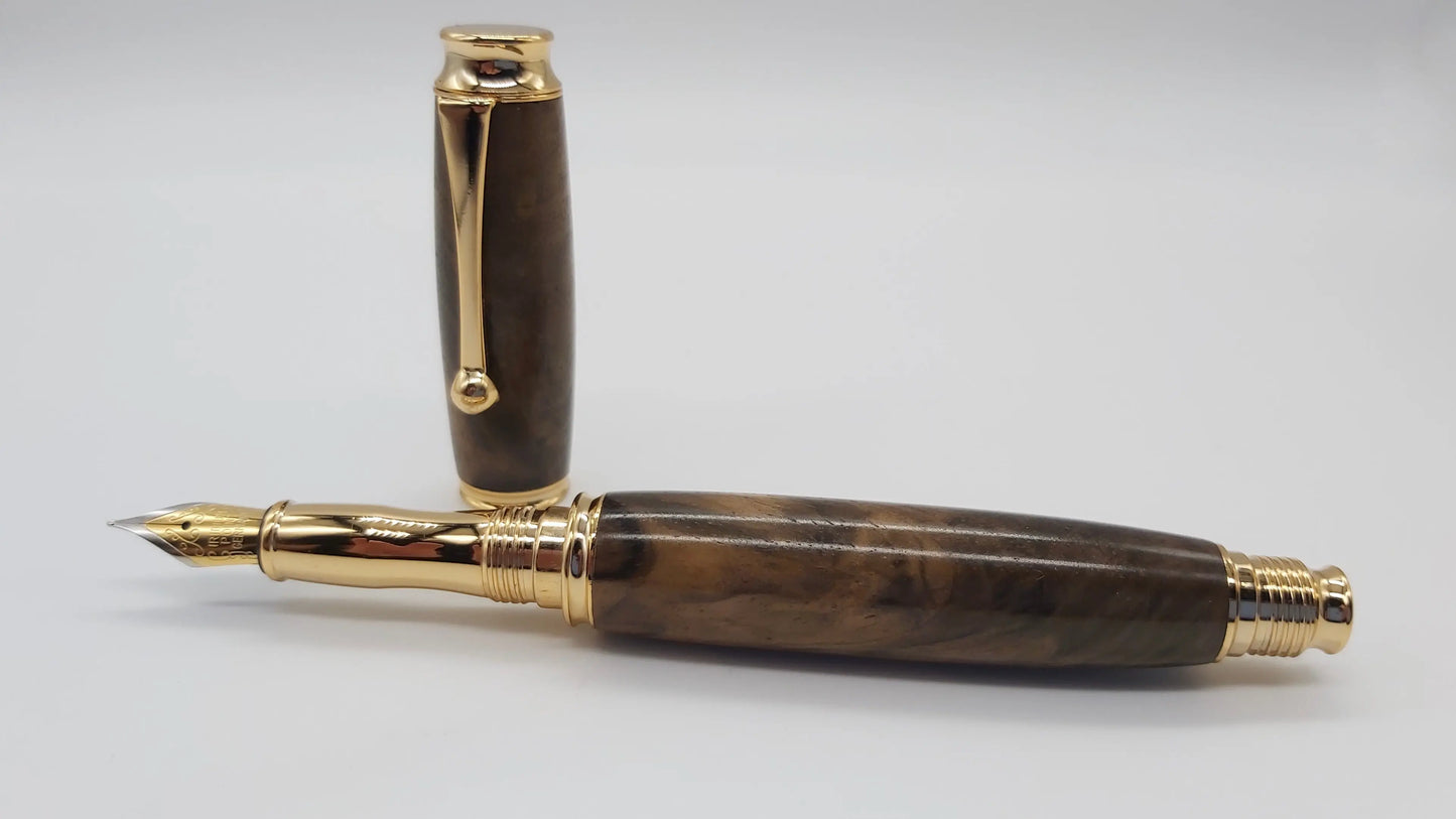 Turkish Walnut Fountain pen DevonPens