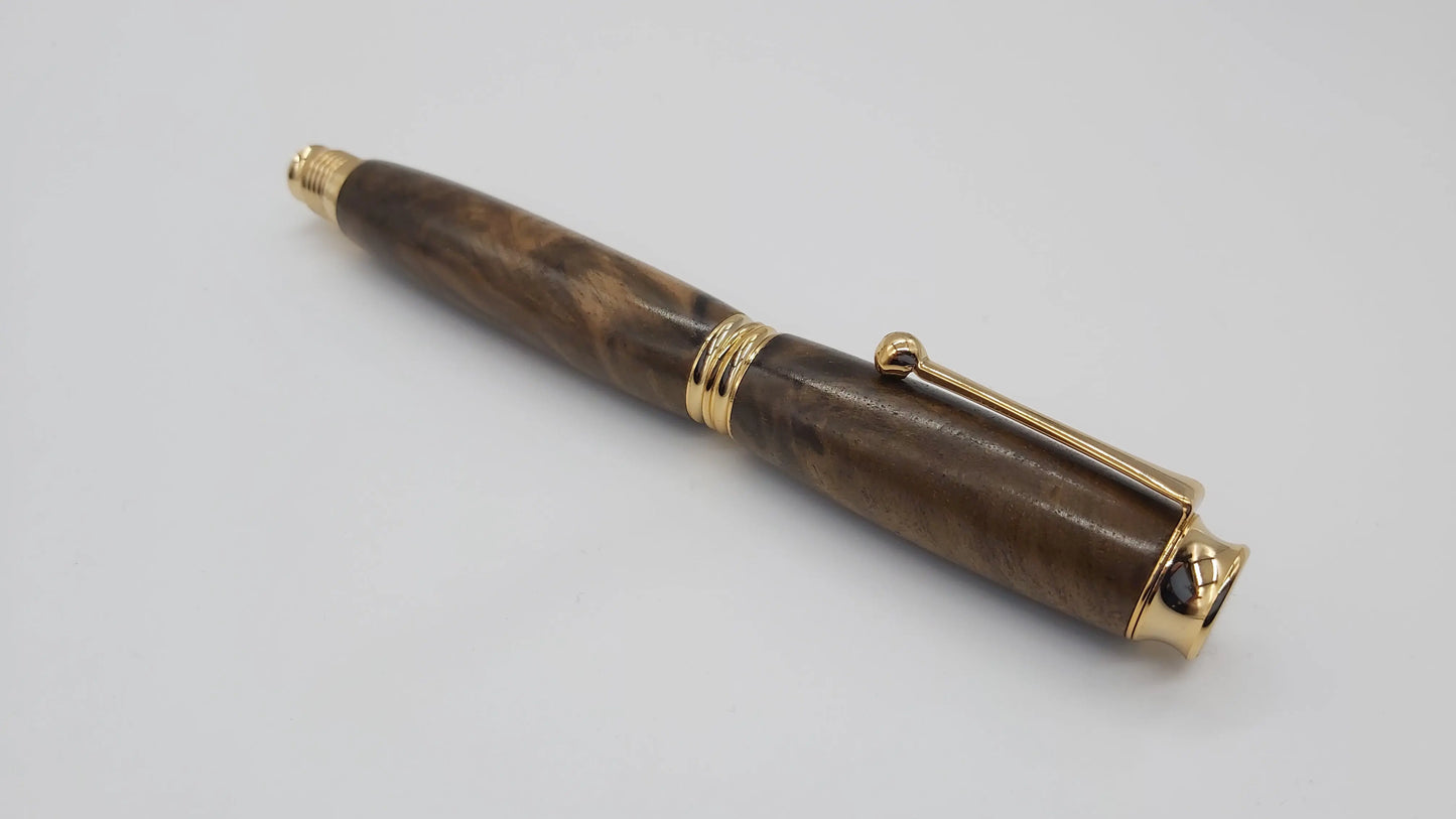 Turkish Walnut Fountain pen DevonPens